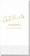 Expressive Script Celebrate Guest Towels Image 2 of 4